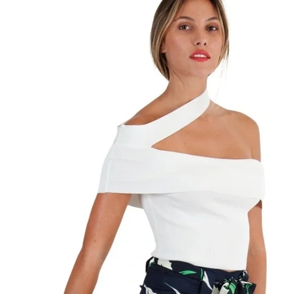 Rehab White CropTop